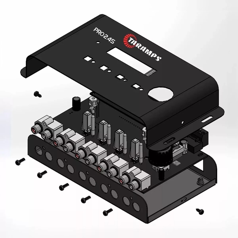 Taramps Pro 2.4S DSP Crossover Full Digital Signal Processor Equalizer Sequencer