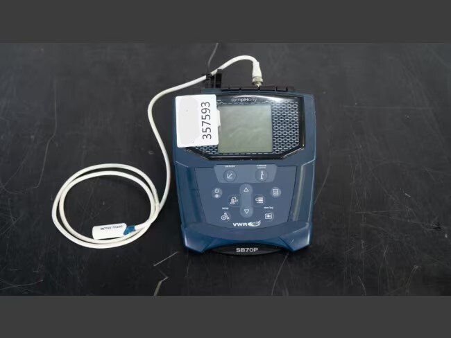 VWR Symphony SB70P pH Meter