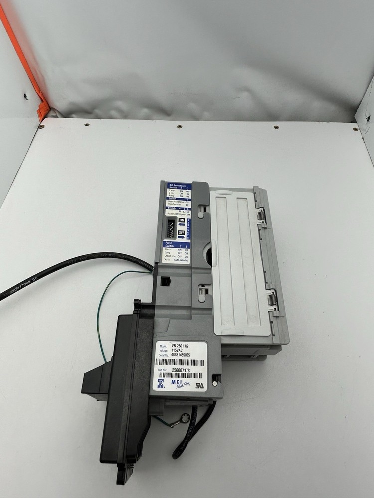 Mars VN 2501 U2 MEI One & Five Dollar Bill Acceptor Validator Changer