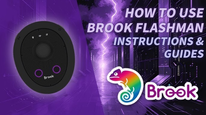 Brook Flashman Virtual GPS Joystick for iPhone,Bluetooth Location Controller V26