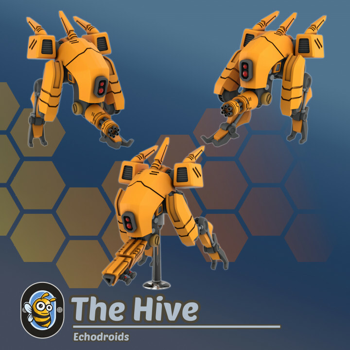 Wargames Compatible - Vanguard Stealth Echodroids, The Hive