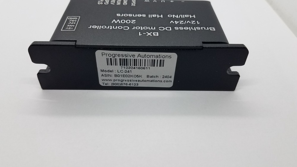 PROGRESSIVE AUTOMATIONS LC-241 BRUSHLESS DC MOTOR CONTROLLER NNB