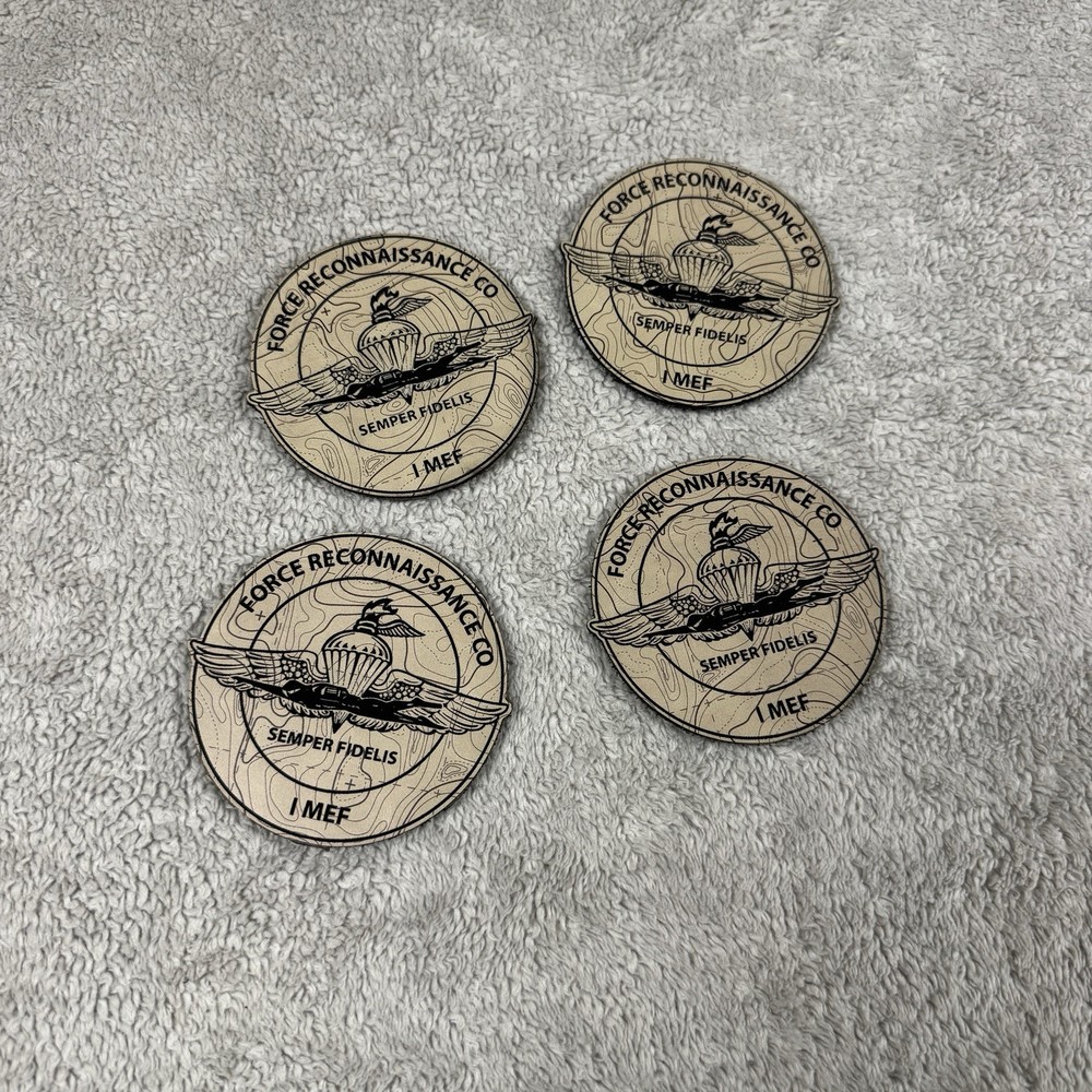 Leather Force Recon Company Patches