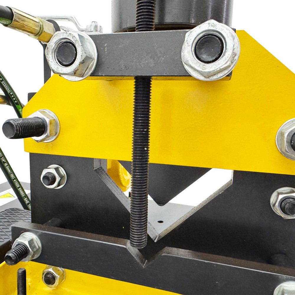 110V Electric Hydraulic Punching/Chamfering/Cutting Angle Iron Processing Machin