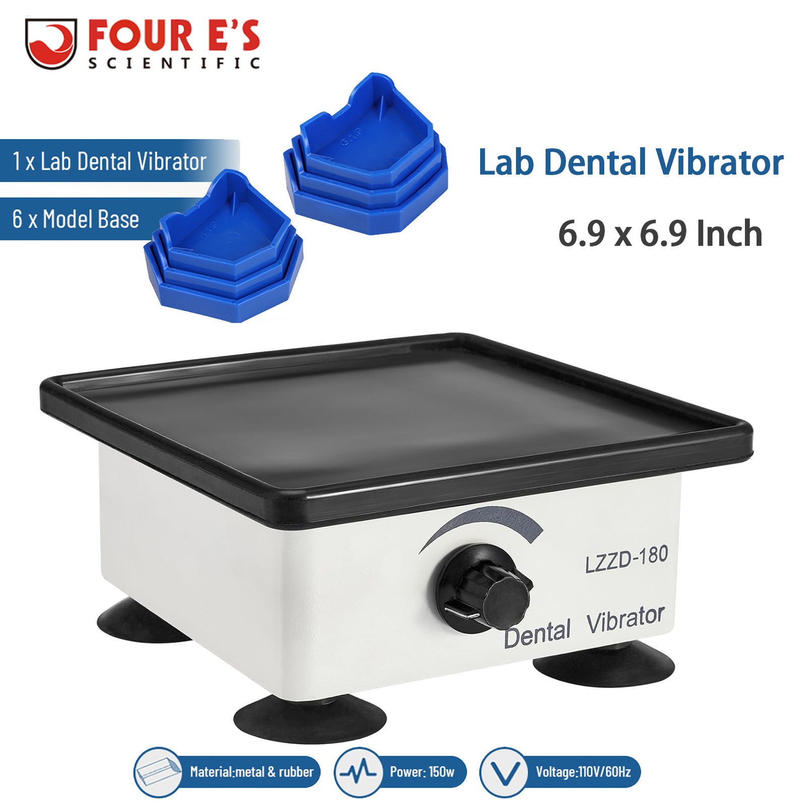 Lab Vibrator Shakers Vibrating Table 150W Orbital Shaker Oscillator Vortex Mixer