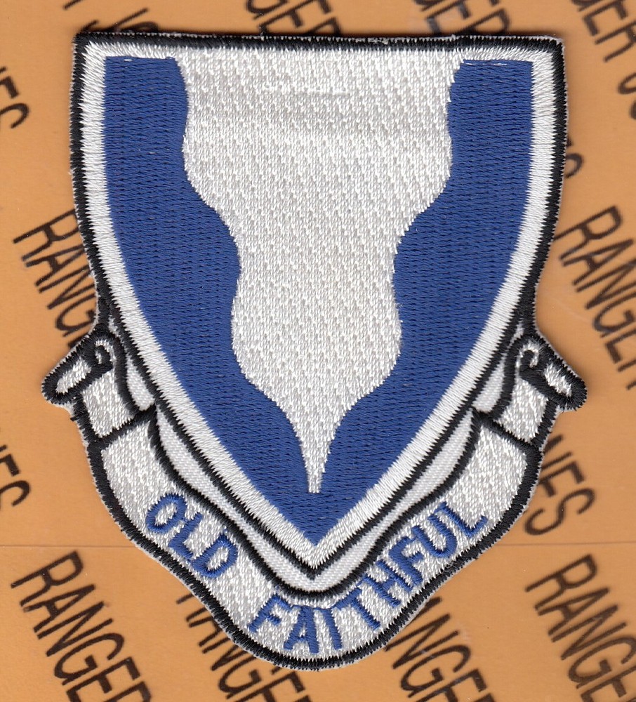 US Army 415th Infantry Regiment ~3.5" crest DUI pocket patch c/e