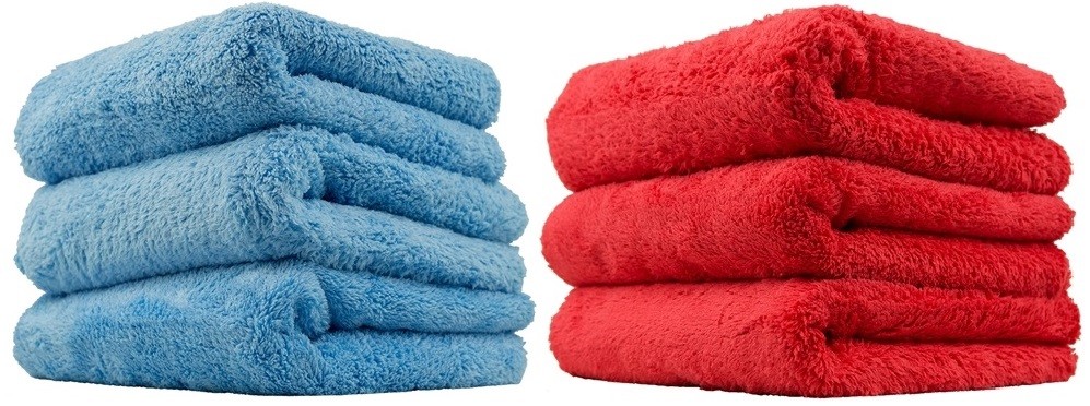 BBNMORE Edgeless Microfiber Towels 16x16 (6pack)