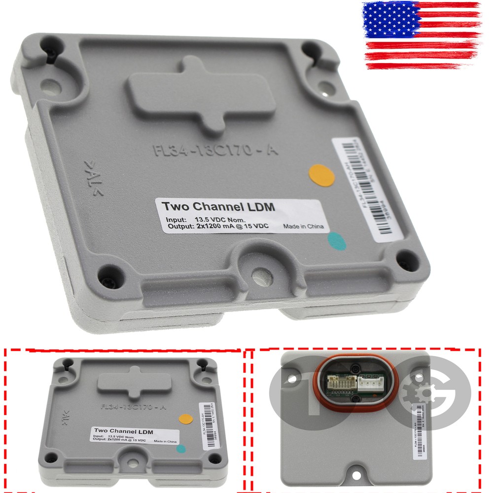 Led Headlight Ballast Control Unit Module FL3413C170A # FL34-13C170-A For Ford