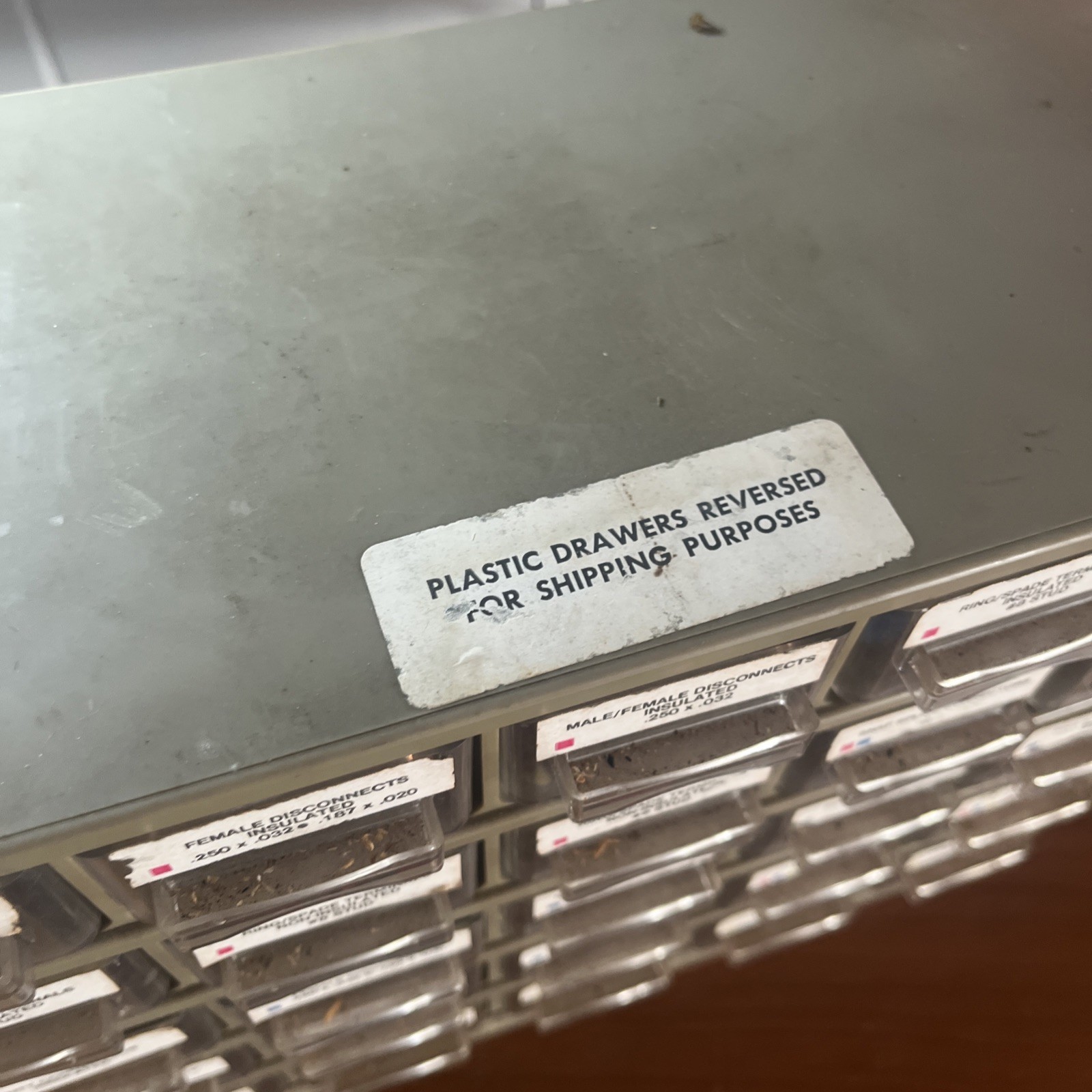 Vintage 1978 D.R.I. Industries Eden Prairie MN Electronics Parts Bin Lot Orignal