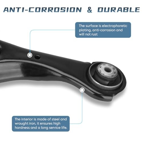 Front Lower Control Arm with Ball Joint Left & Right Replacement Arms for 2012