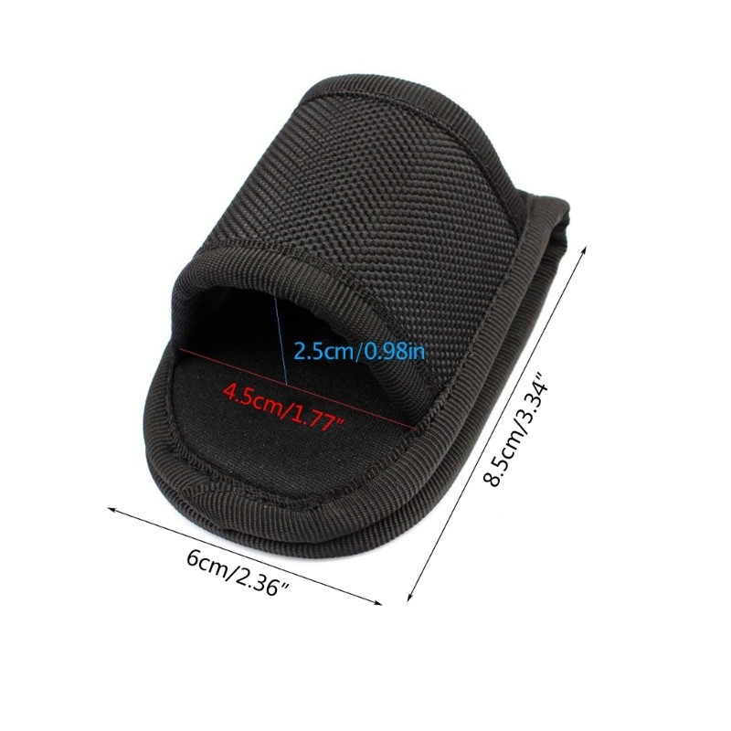 Holster Duty Belt Open Top D Cell Compact Light Holders for D Cell Flashlight