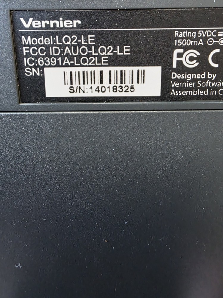 Vernier LabQuest 2 LQ2-LE Data Logger Connected Science System