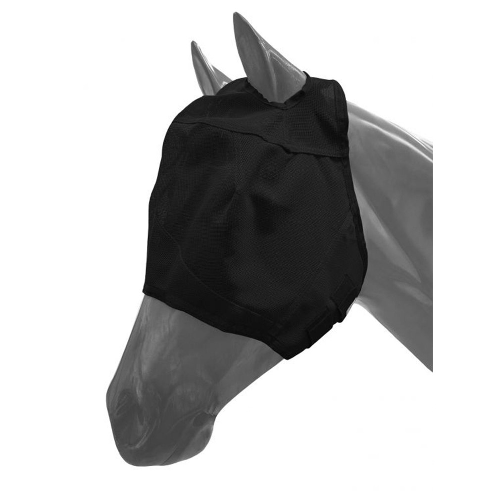 Showman Mesh Rip Resistant Fly Mask NO Ears Double Loop Closur