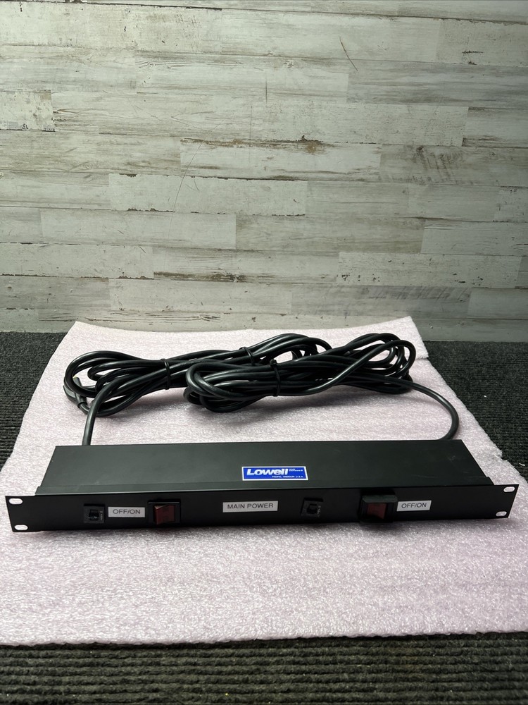 Used Lowell 15 A.  Power Strip