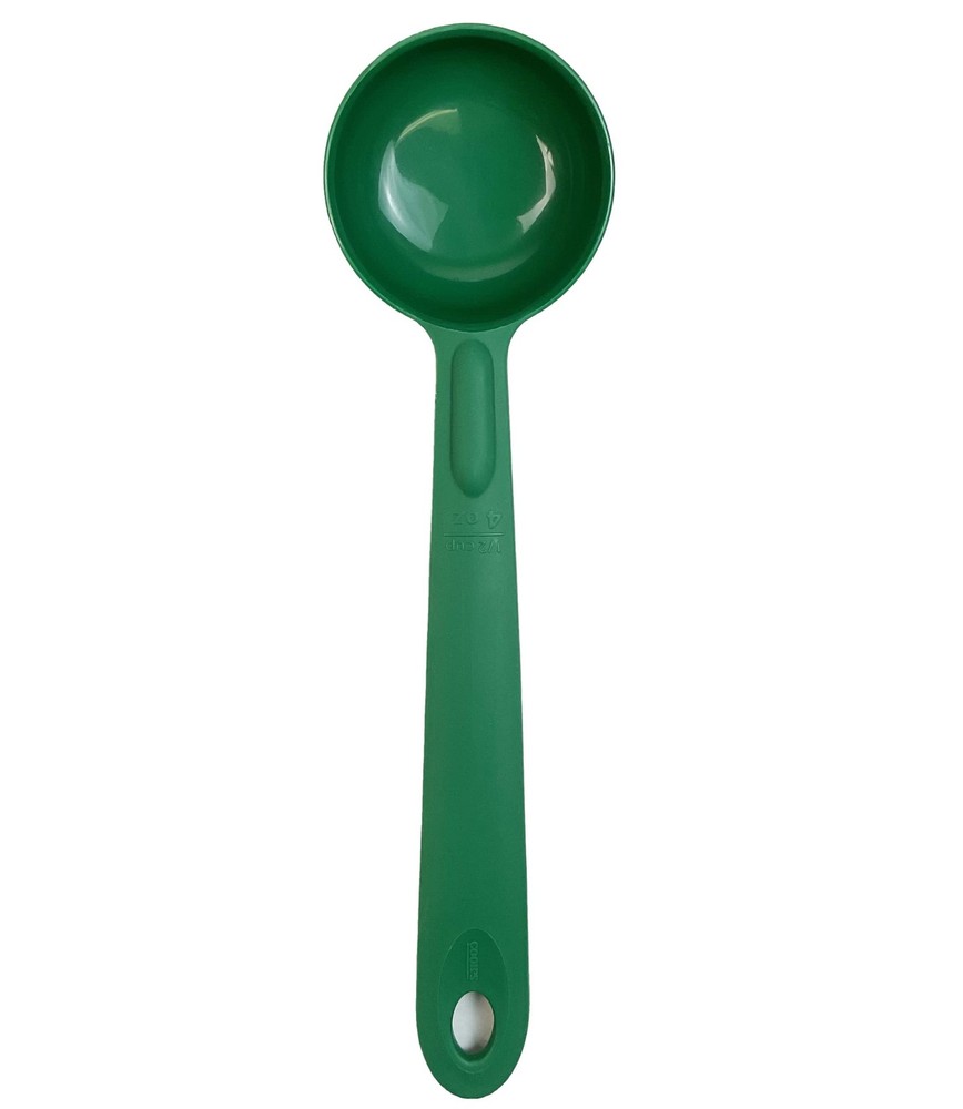 Cook's Rite-Size 4 oz. Solid Round Circle Server Portion Utensil, Copolymer P...