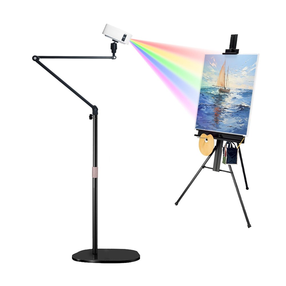 GIKUCNZL Drawing Projector, Art Projector for Tracing, BLACK