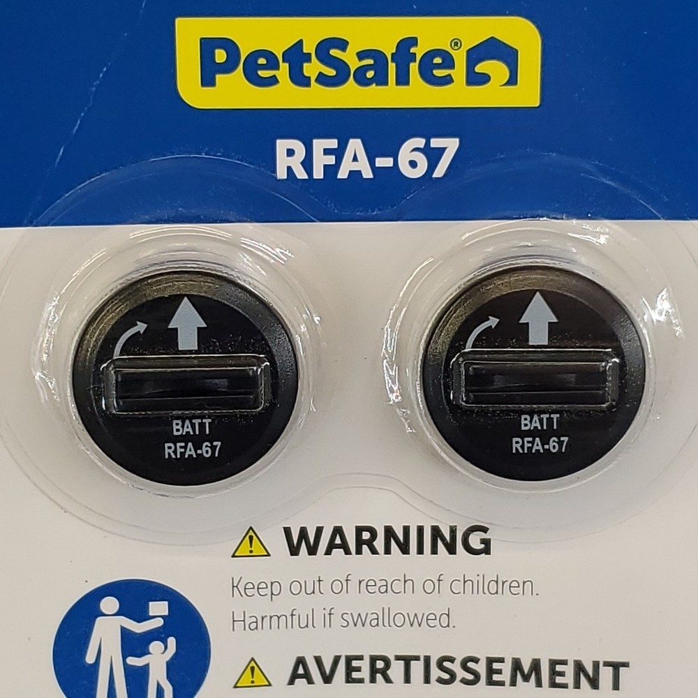 NEW Petsafe RFA-67D-11 RFA-67 6 Volt Battery Module 2 Pack