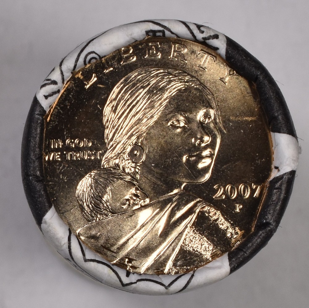 2007-P Native American Dollars - BU Mint Wrapped Roll