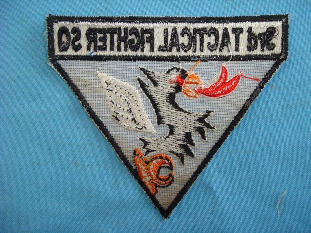 VIETNAM WAR PATCH, US 3rd TACTICAL FIGHTER SQUADRON