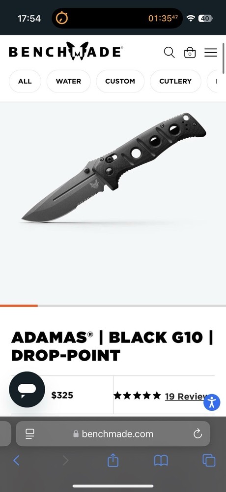 Benchmade Tactical folding Knife