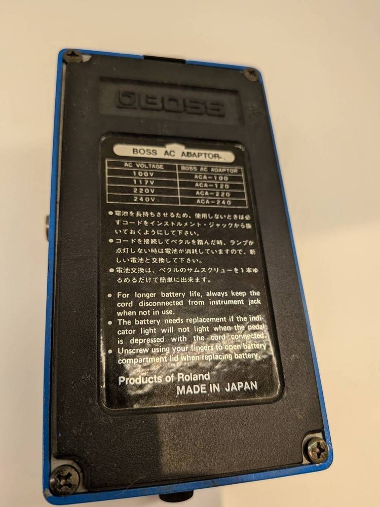 Boss Cs-3 Made In Japan