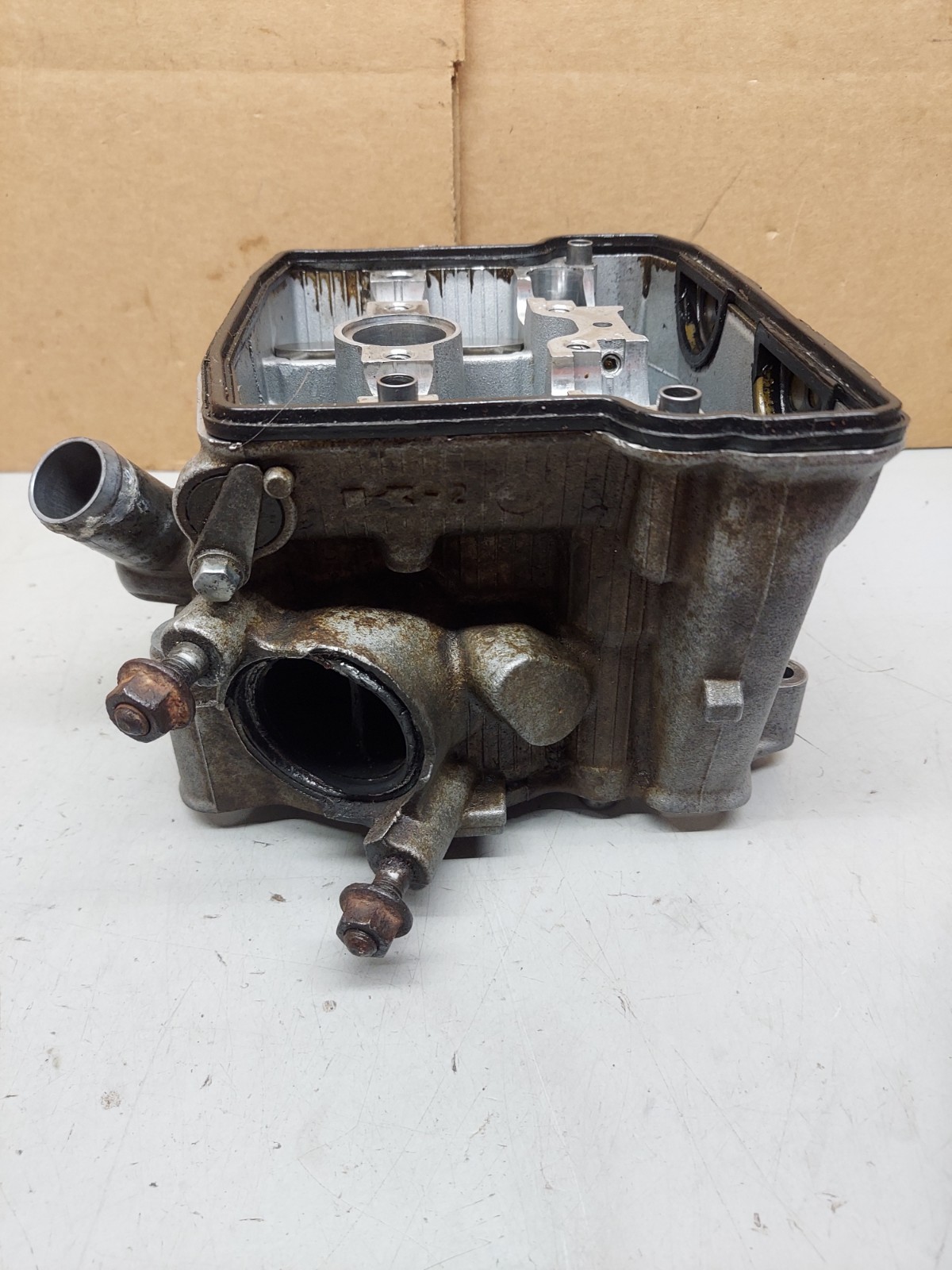 08-14 Kawasaki kfx450 Cylinder Head W/ Valves **READ FULL DESCRIPTION**