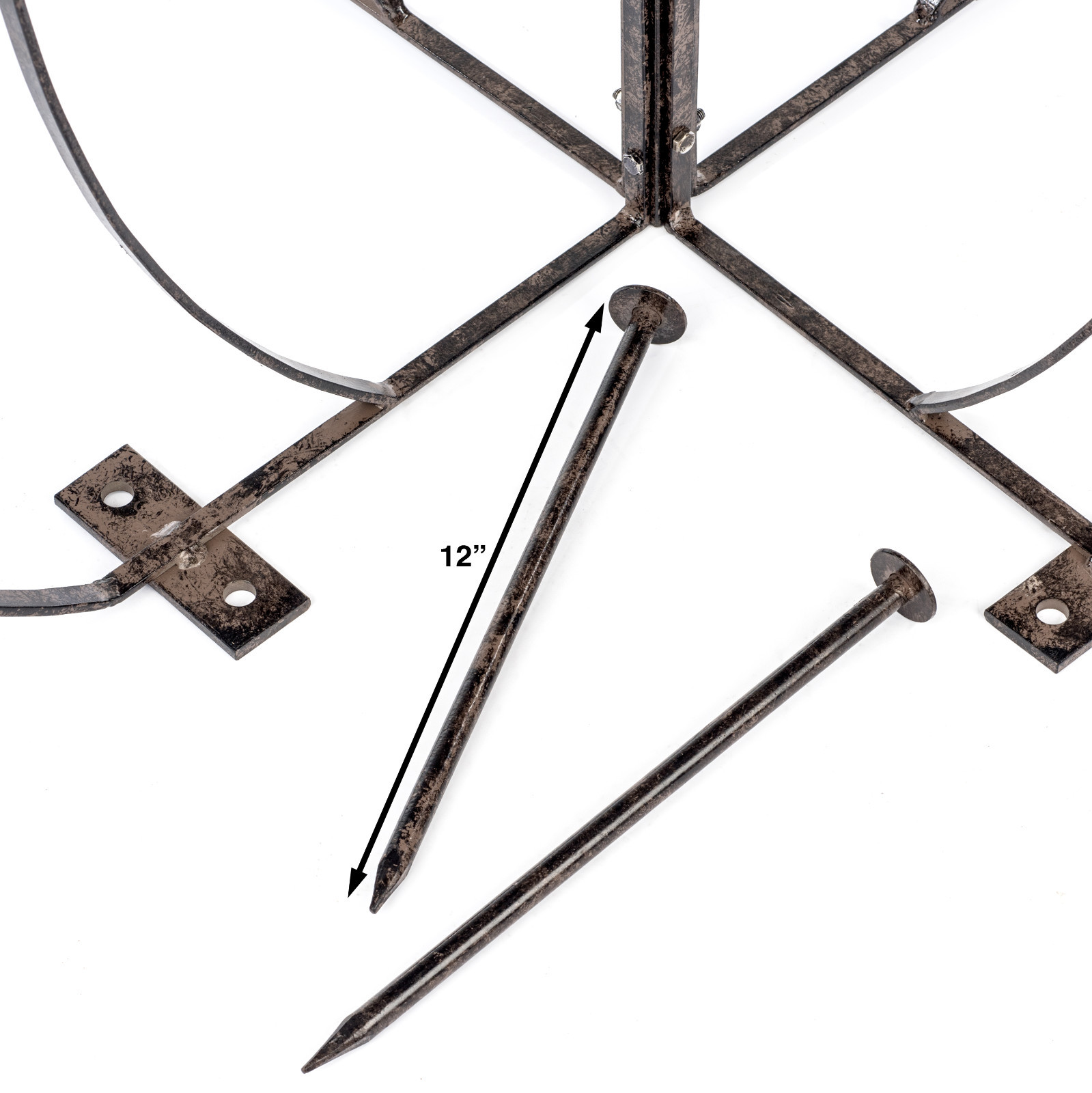 H Potter GAR460 Genie Trellis Wrought Iron Patio Garden Yard Art, Backyard Decor