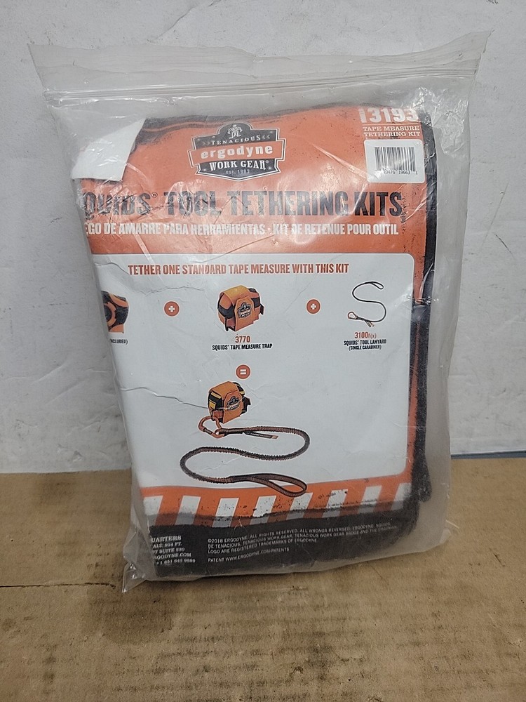 19663 Squids 3193 Tape Measure Tool Tethering Kit