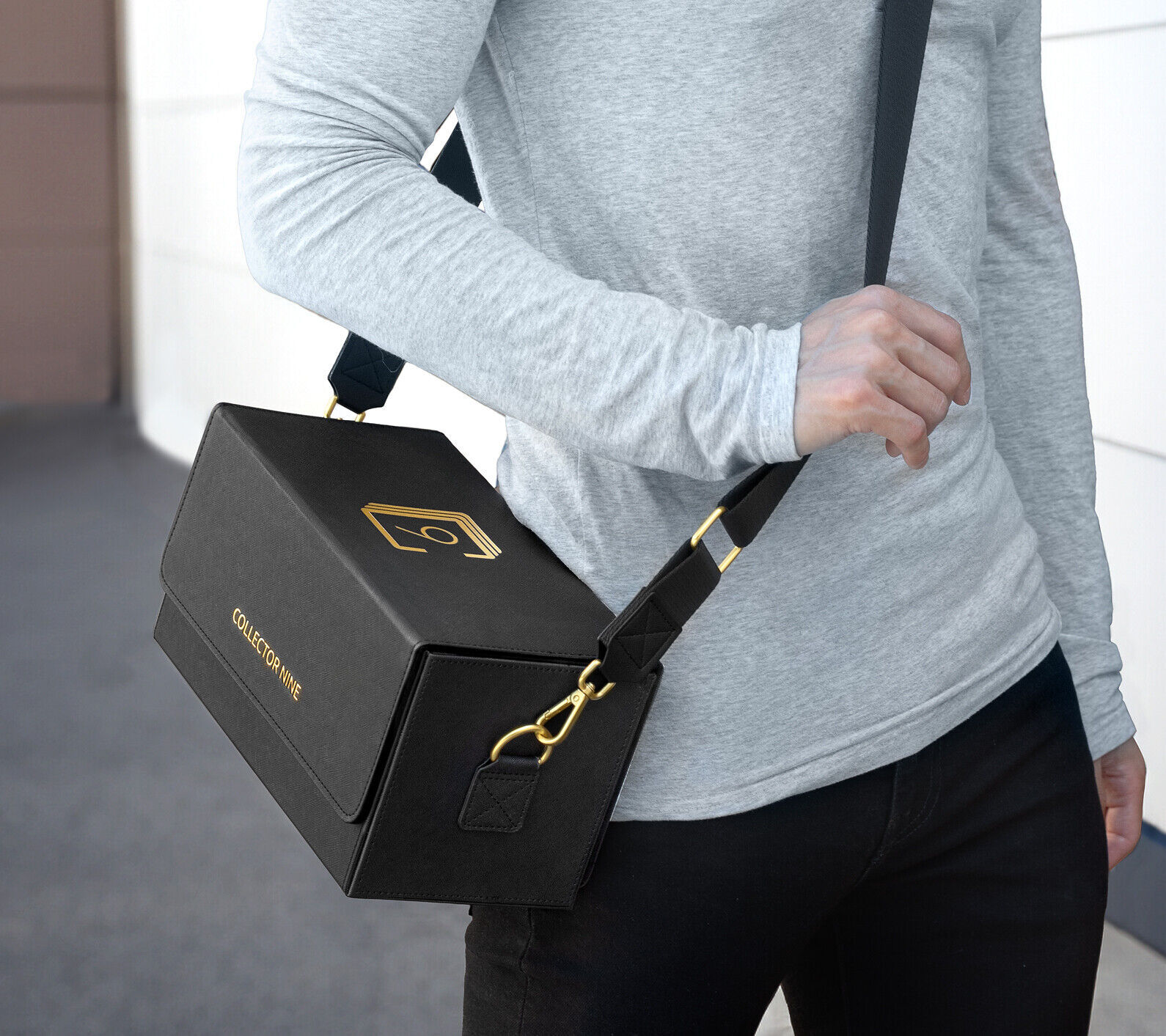 PSA-BGS-CGC Storage Case w/ Slot & Strap Option | Home Travel Magnetic Flip Box