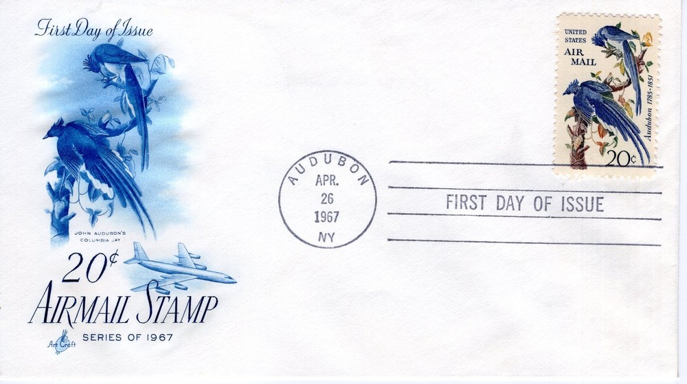 20 CENT AIR MAIL STAMP - 1967 - DC2138