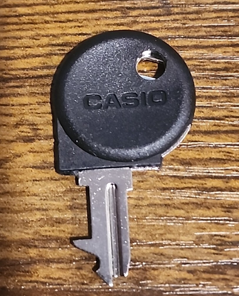 QTY 1 Casio Electronic Cash Register Programming PGM Key for PCR-T Series