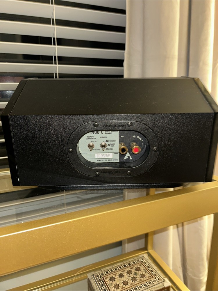 Atlantic Technology 1400C center speaker - gloss black