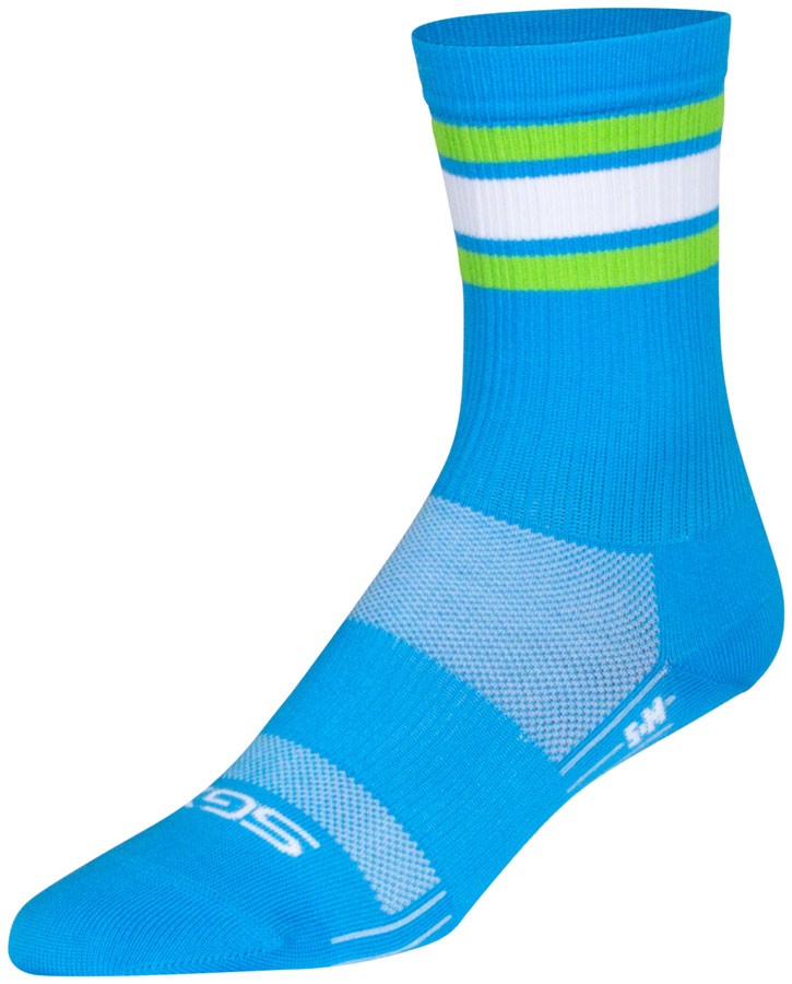 SockGuy SGX Socks Ankle Socks Small/Medium Blue