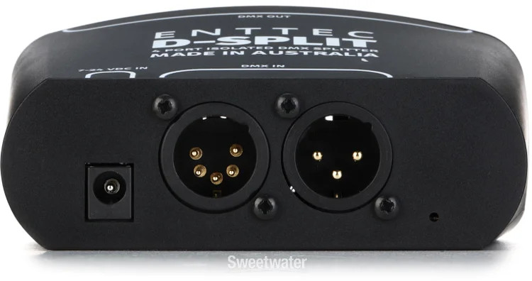 ENTTEC D-Split 4-port Isolated DMX Splitter