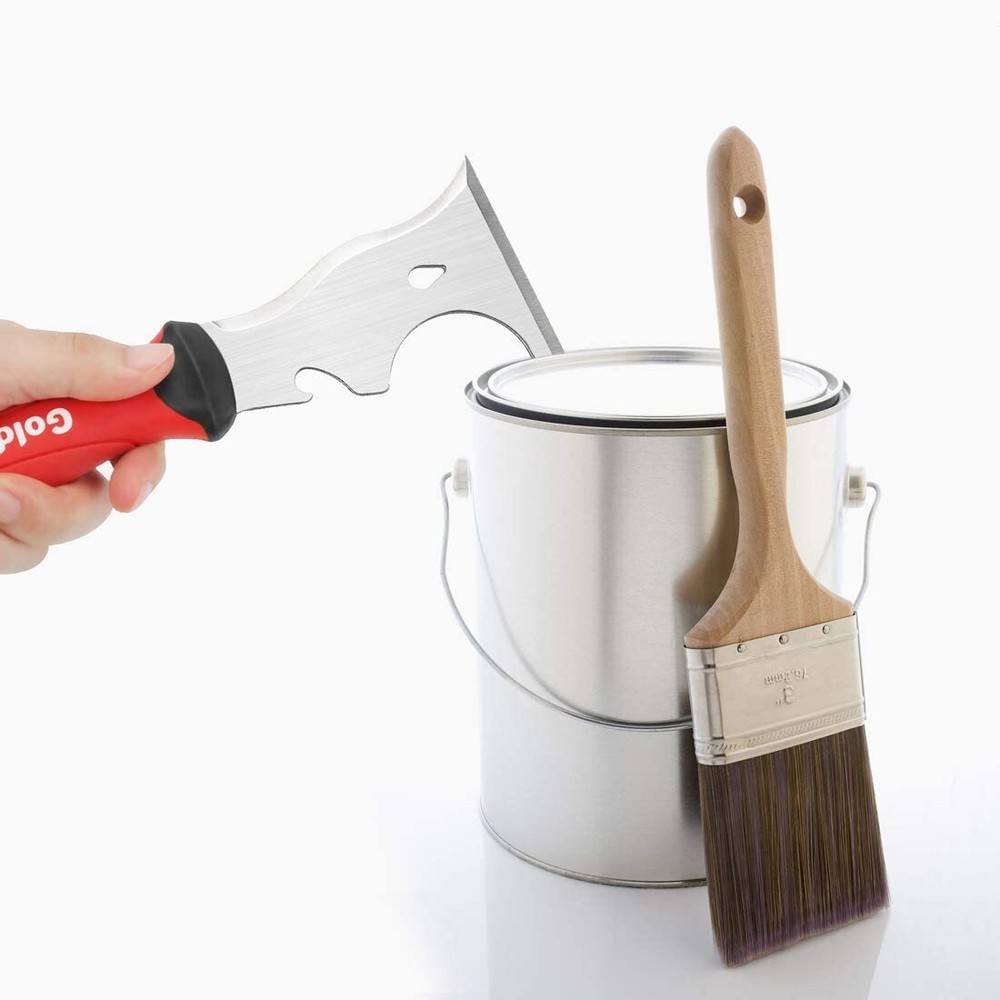 Paint Scraper 9-in-1 Stainless Steel Putty Knife multi-function scraper tool