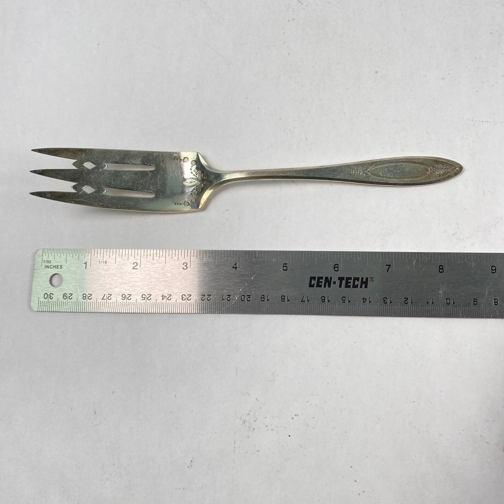 Community Silverplate Serving FORK 8.5" Kitchen Antique Vintage