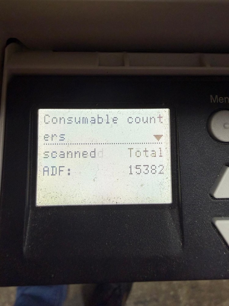 Fujitsu fi-7600 Duplex Sheetfed Document Scanner MISSING TRAY works perfect!