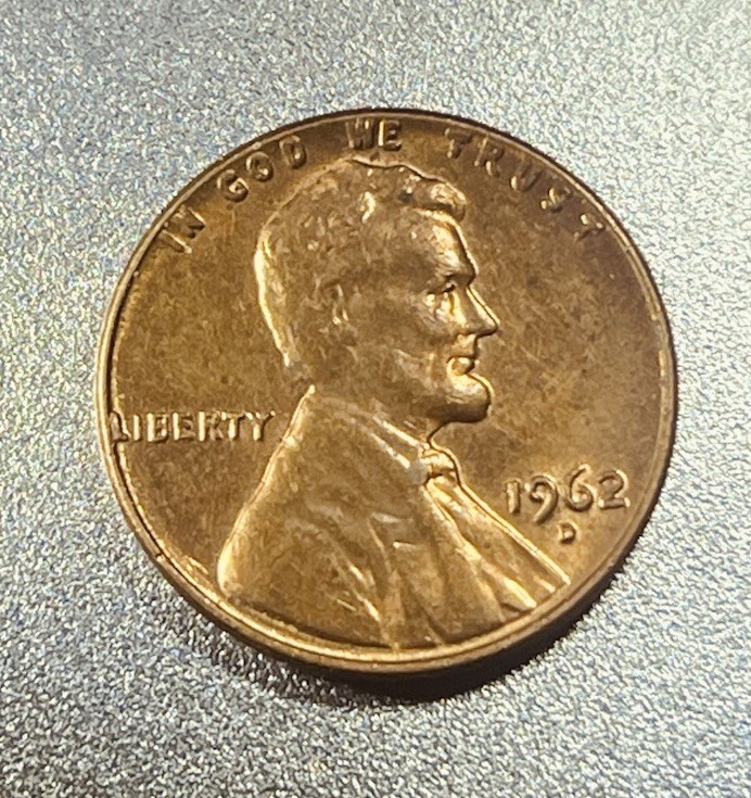 1962-D 1C RD Lincoln Cent Penny