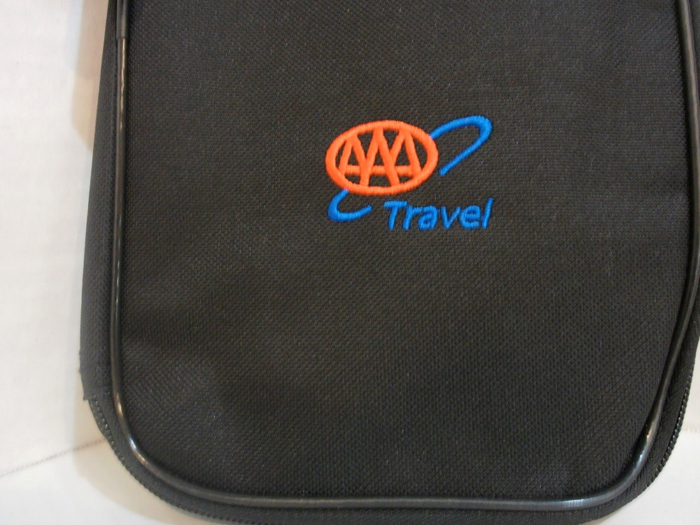 AAA TRAVEL Auto Club So CA Zip Around Document Case