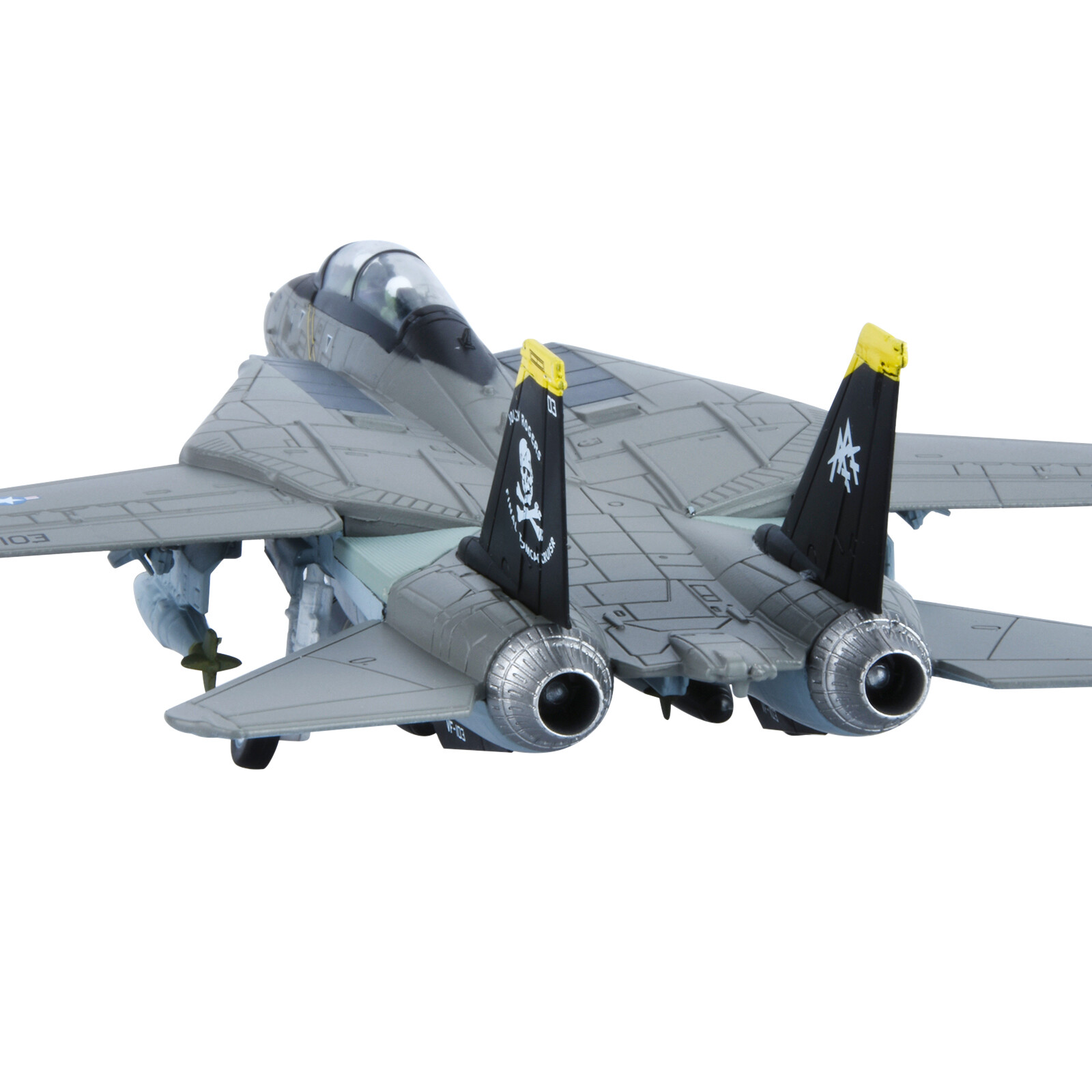 1:100 F-14 Tomcat US Fighter Jet Model Alloy Aircraft Diecast Military Ornaments