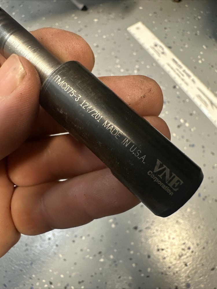 VARGUS INDEXABLE CARBIDE INSERT THREAD MILL CNC MILLING CUTTER 3/4” Vardex