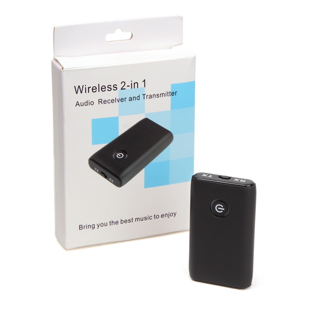 2-in-1 Bluetooth 5.0 Wireless Audio Aux 3.5mm Adapter Transmitter and Receiver