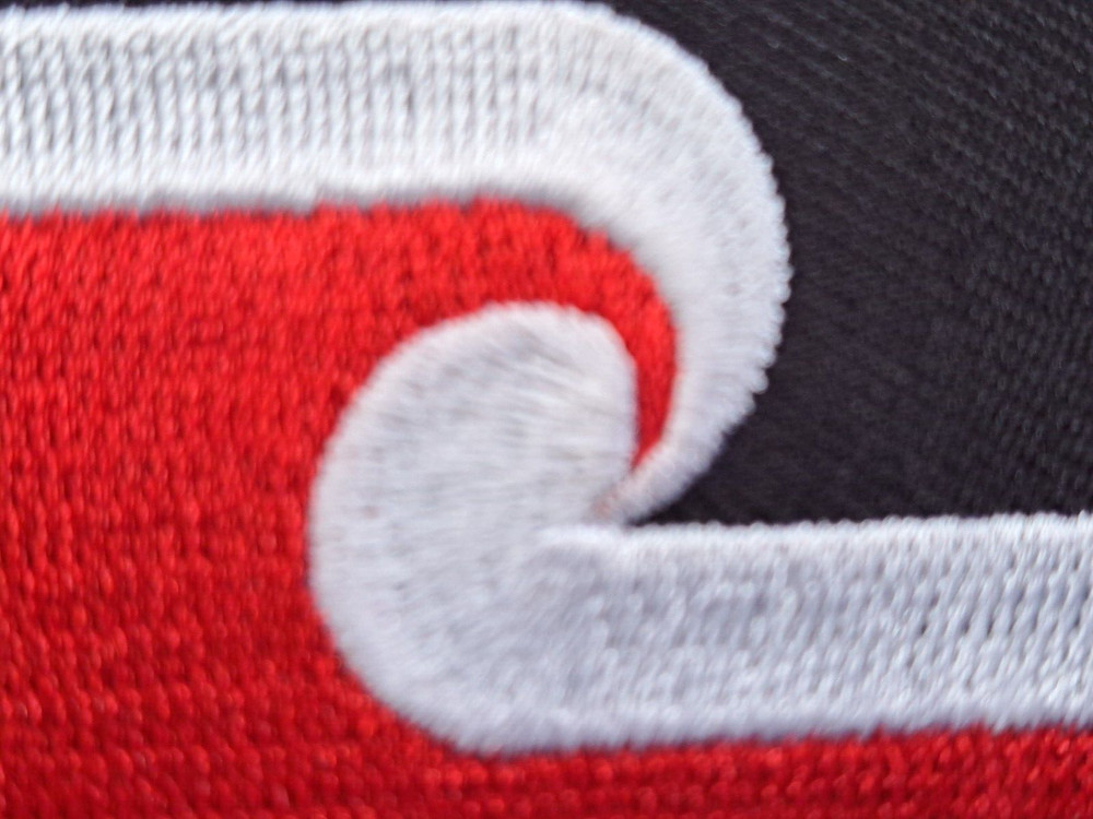 New Zealand Maori Flag Embroidered Rectangular Patch