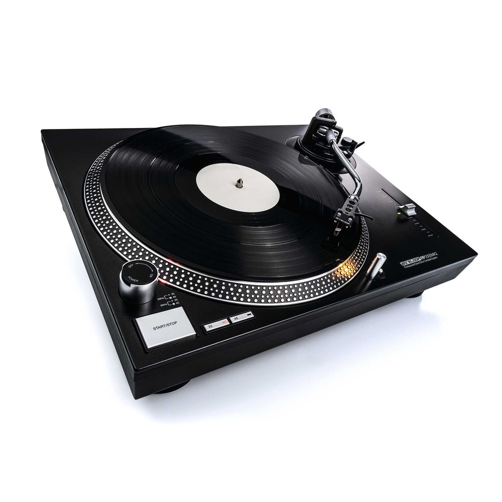 Reloop RP-2000 MK2 - Quartz-Driven DJ Turntable with Direct Drive