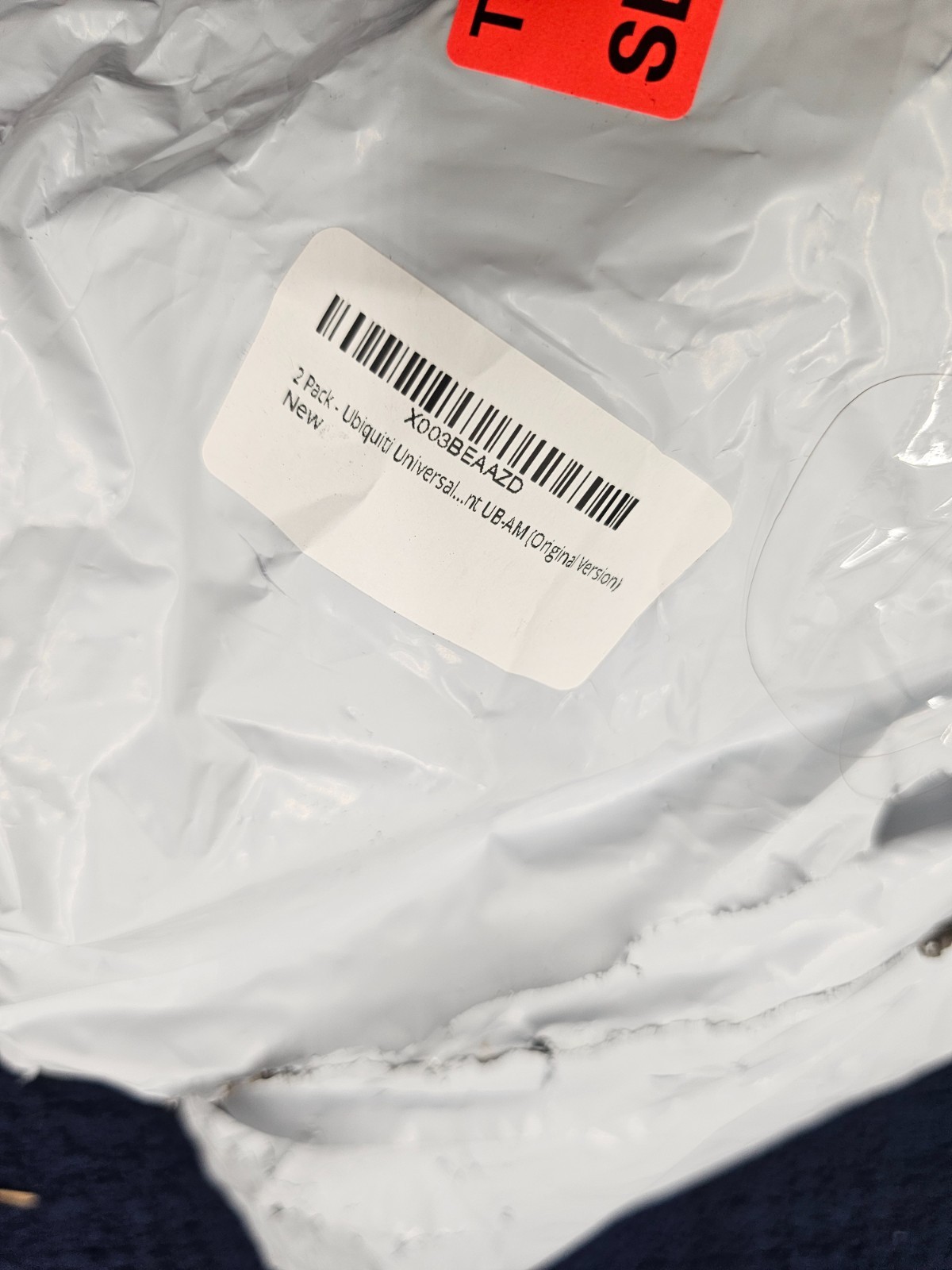 (QTY 2) Ubiquiti UB-AM Universal Antenna Mount Bracket - Gray