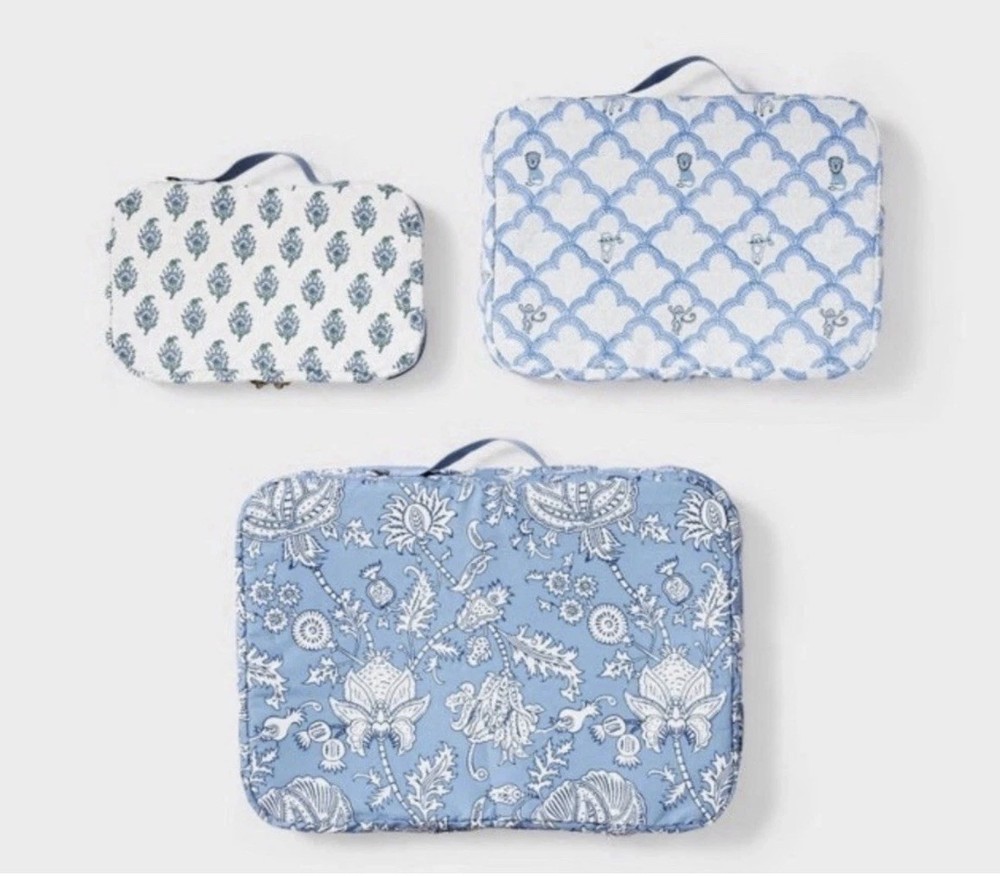 Roller Rabbit x Target 3 Piece Packing Cubes