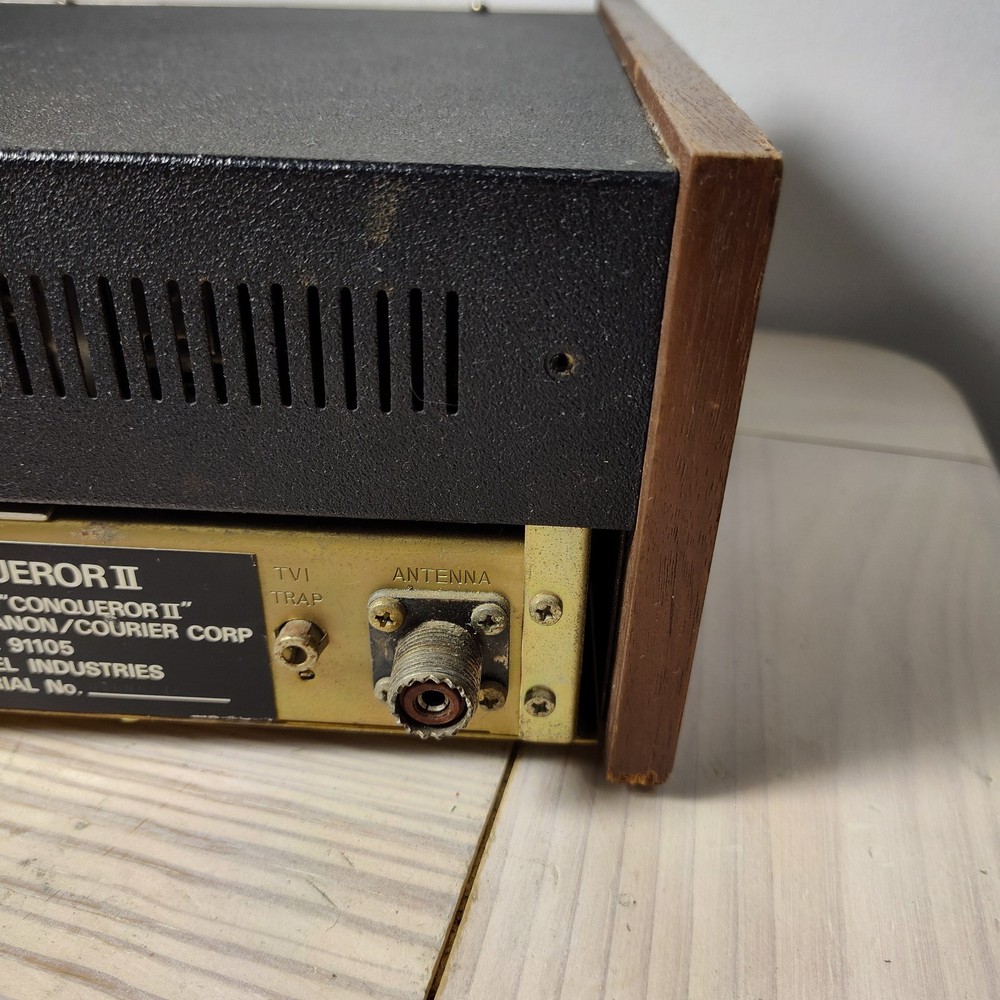 Courier Conqueror II CB Solid State Transceiver: Turns On Untested Parts Repair