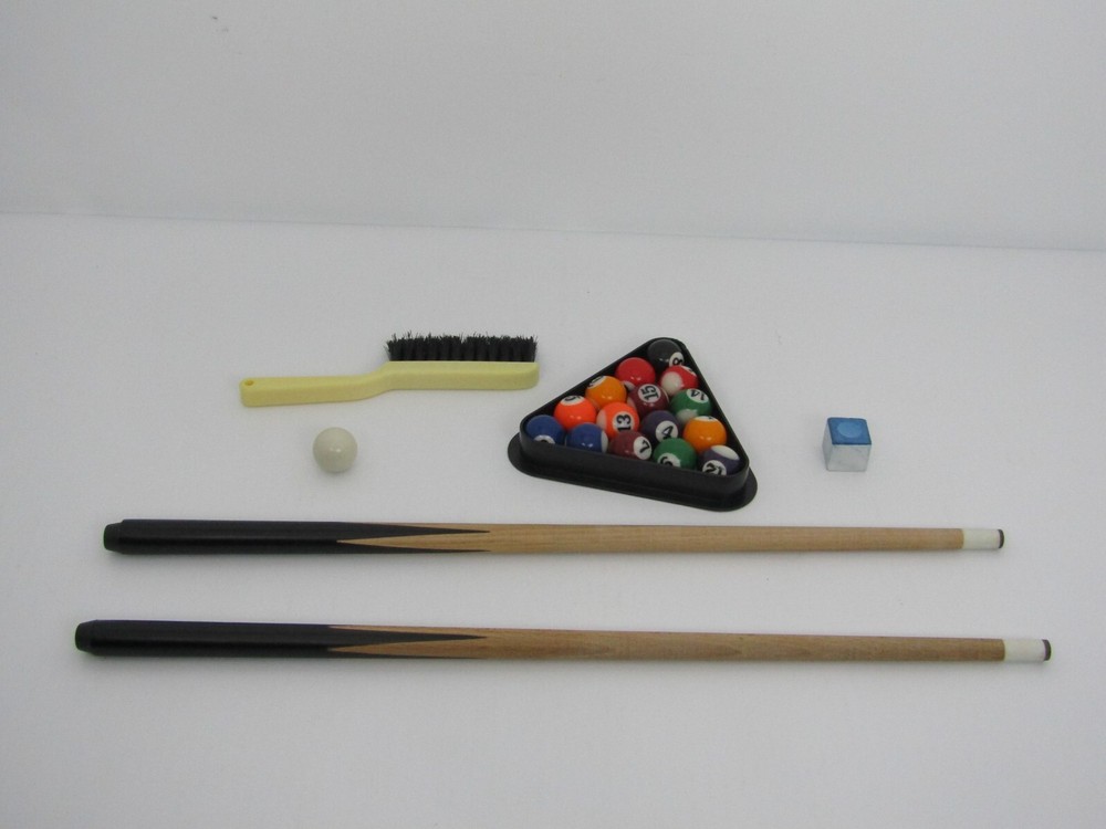 Pool table Snooker Indoor Game Compact Mini Portable Tabletop Play set