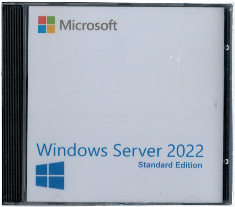 Windows Server 2022 Standard Edition with 50 CALs. Retail License, English.