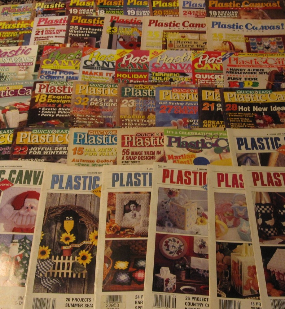 Plastic Canvas Magazines  ~*U-PICK*~ FREE SHIPPING